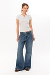 Alexis Henley Tee, GREY MARLE - alternate image 2