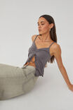 Eloise Butterfly Cami, SUEDE GREY - alternate image 5