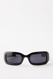 Charlotte Wrap Around Sunglasses, BLACK - alternate image 1
