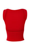 Tara Rib Backless Tank, RUBY RED - alternate image 7