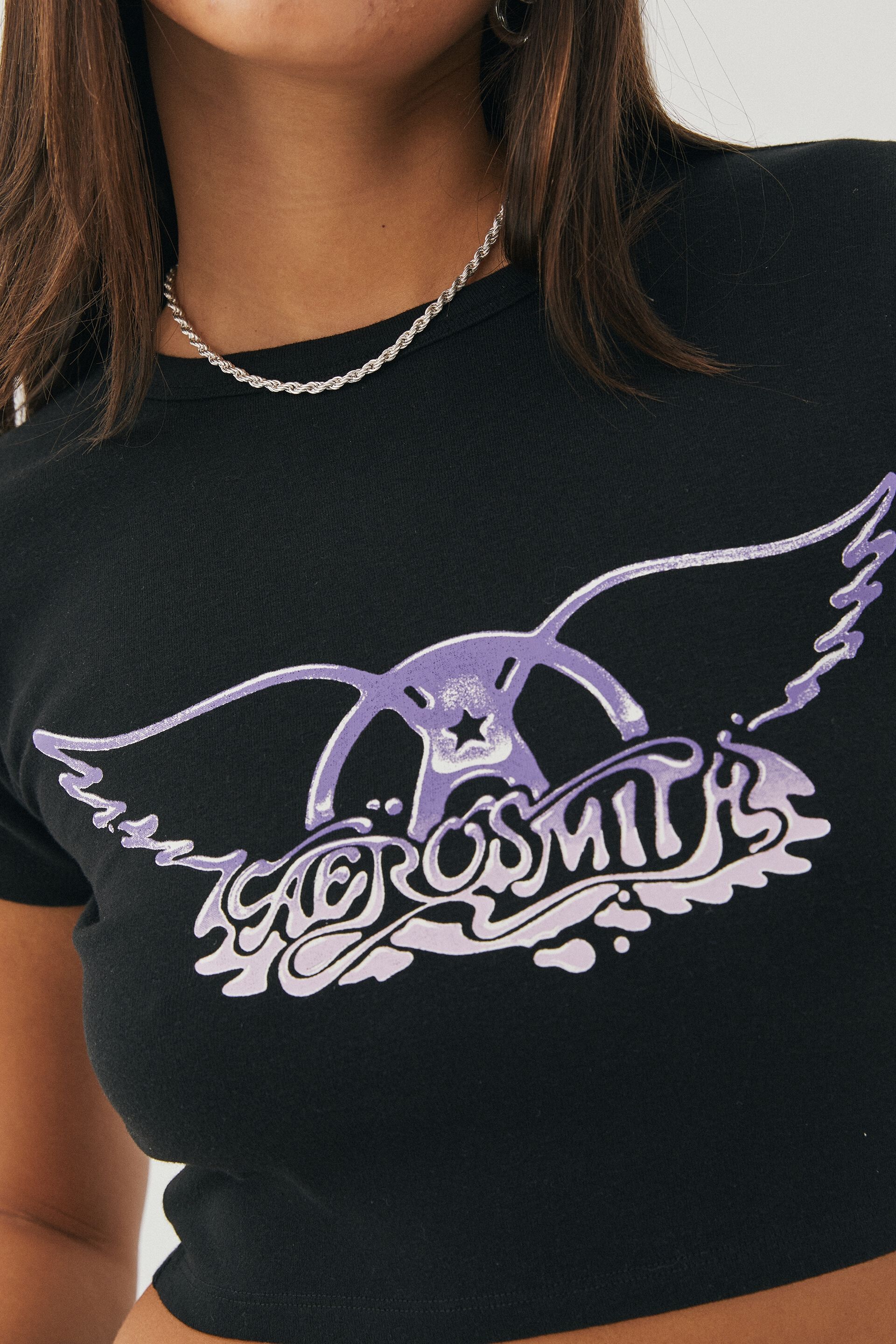 Aerosmith t top shirt ladies