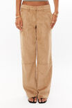 Ebony Faux Suede Pant, TAUPE - alternate image 2