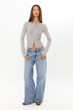 Low Rise Baggy Jean, ARCTIC BLUE - alternate image 3