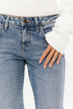 Low Stretch Bootleg Jean, MEXICO BLUE - alternate image 5