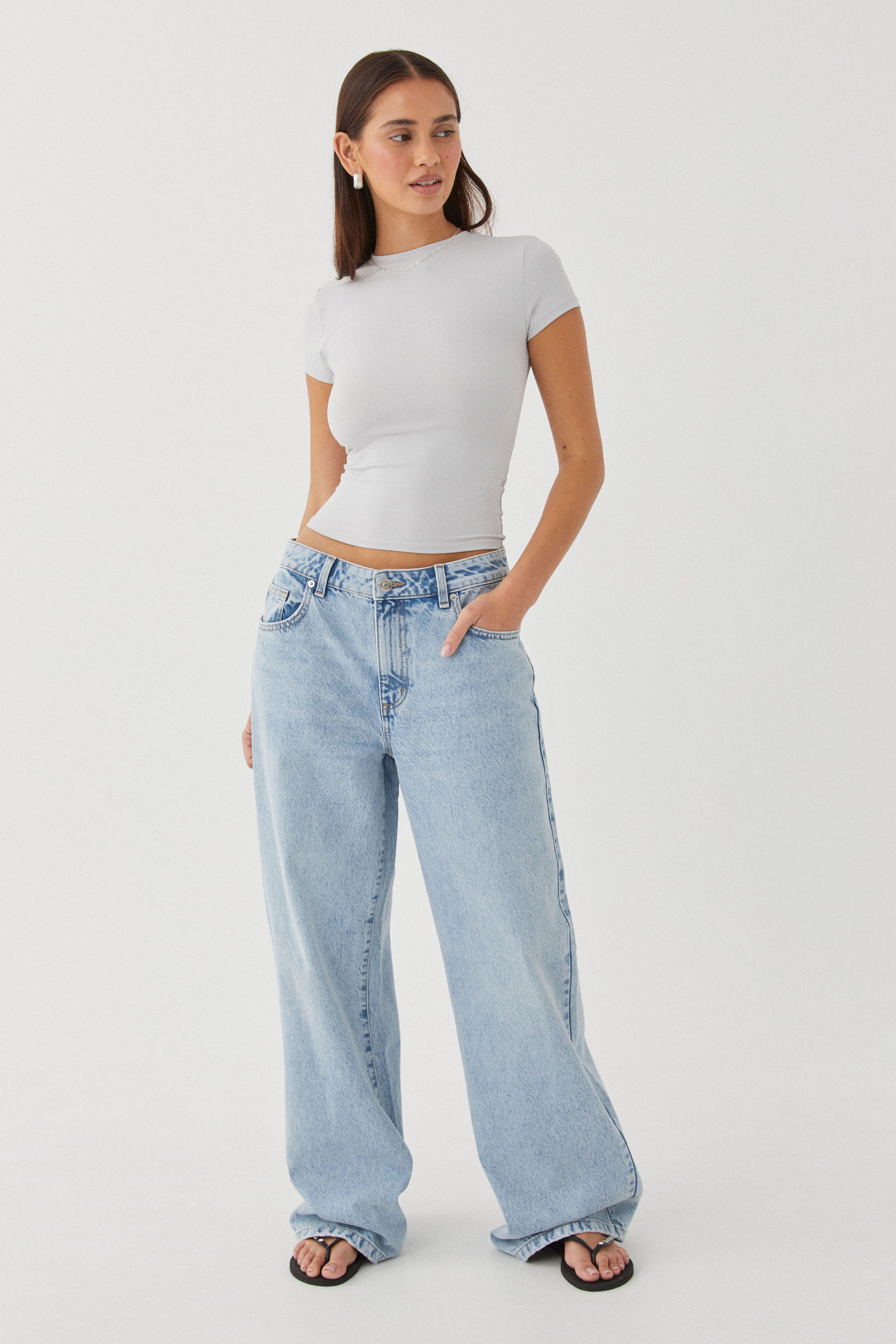 Supre cheap white jeans