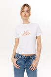Croissant Everyday Graphic Tee, WHITE/CROISSANT - alternate image 1