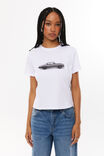 Everyday Graphic Tee, WHITE/FAST CAR - alternate image 1