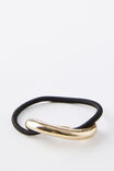 Metal Hair Cuff, GOLD/MINIMAL TWIST - alternate image 1