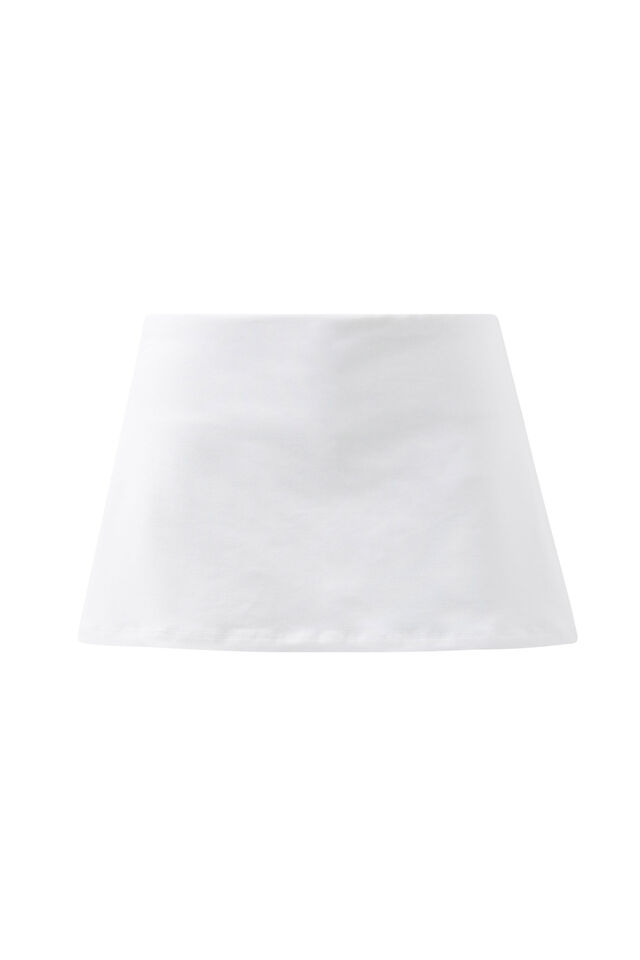 Lily Aline Mini Skort, WHITE