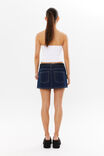 Luxe Ruched Bandeau, WHITE - alternate image 4