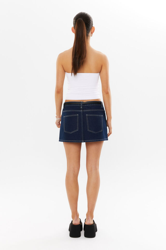 Luxe Ruched Bandeau, WHITE