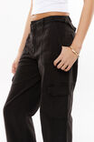 Matilda Cargo Pant, BLACK - alternate image 4