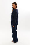 Millie Cable Knit Jumper, MIDNIGHT NAVY - alternate image 4
