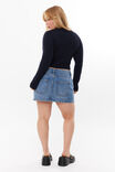 Kendal Cropped Knit Cardigan, ALL STAR NAVY - alternate image 3