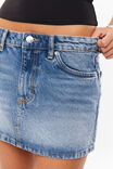 Maya Denim Mini Skirt, ARCTIC BLUE - alternate image 4