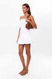 Polly Pleated Mini Dress, SUMMER WHITE - alternate image 5