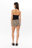 Soft Selena Halter Top, BLACK - alternate image 3