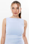 Maya A-Line Mini Dress, DELICATE BLUE - alternate image 4