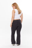 Fold Back Flare Pant, PHANTOM - alternate image 3