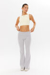 Luxe Low Back Crop Top, ICED YELLOW - alternate image 4
