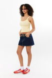 Maya Denim Mini Skirt, INDIGO - alternate image 5