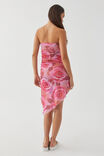 Becky Strapless Dress, ROSIE FLORAL PINK - alternate image 3