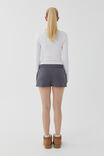 Malia Sweat Short, NAVY SMOKE - alternate image 3