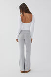 Luxe Backless Long Sleeve Bodysuit, WHITE - alternate image 3