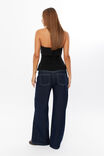 Pamela Strapless Top, BLACK - alternate image 3
