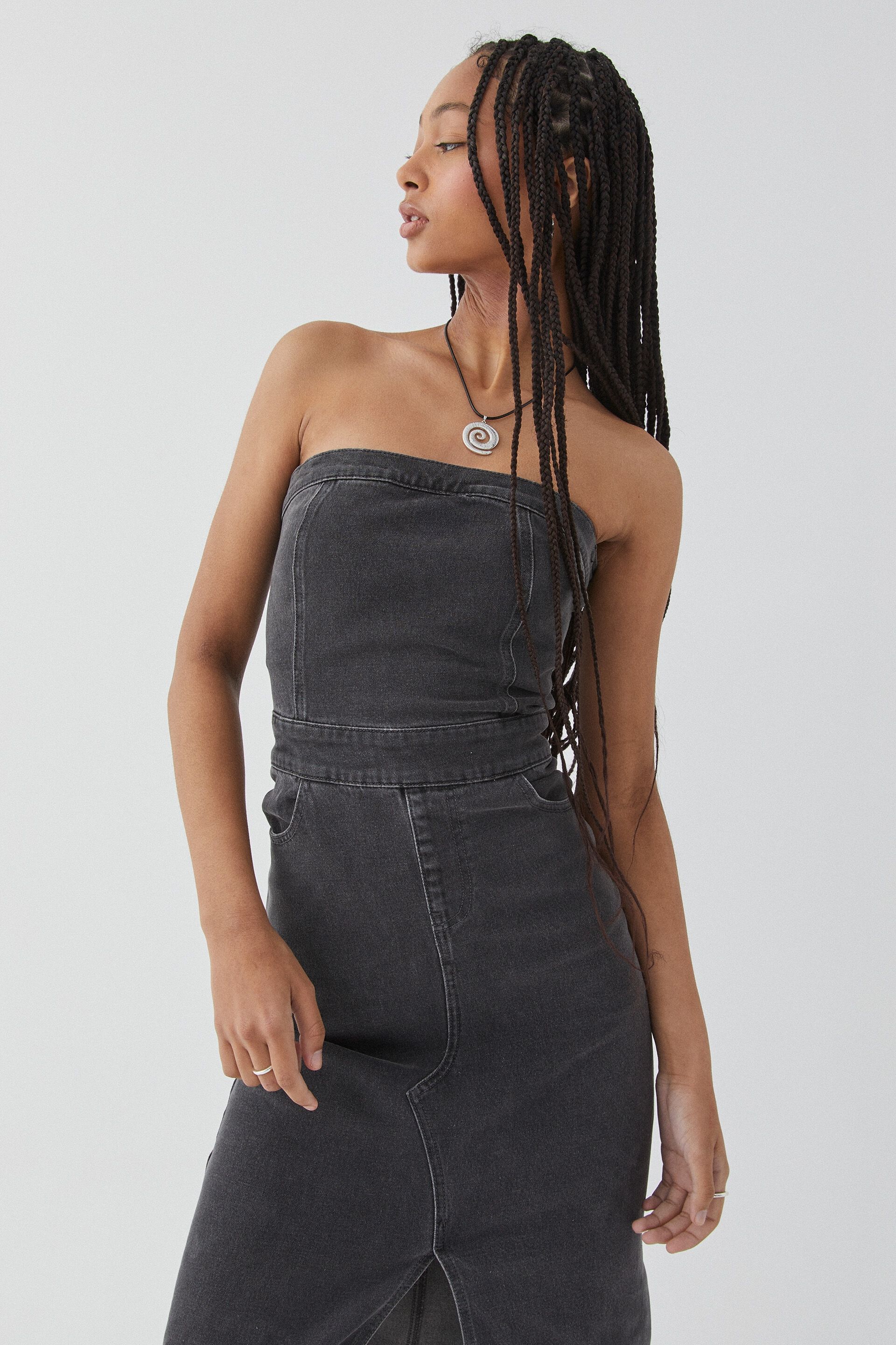 Dana Denim Maxi Dress
