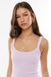 Riri Scoop Neck Tank, ROSE BLUSH - alternate image 4