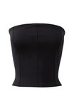 Sammy Strapless Top, BLACK - alternate image 6