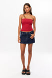 Sammy Strapless Top, BOYSENBERRY - alternate image 2