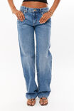 Low Rise Straight Jean, ASTRO BLUE - alternate image 2