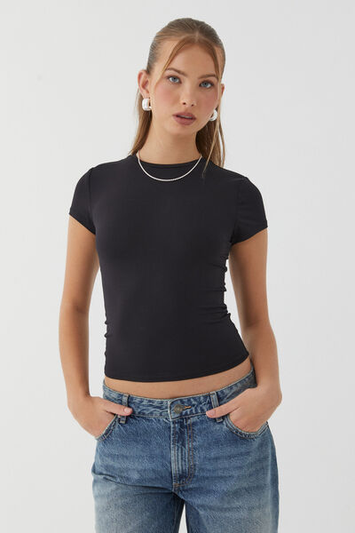 Short Sleeve Luxe T-shirt  Clothes for women, Jumpers for women