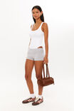 Cora Rib Bodysuit, WHITE - alternate image 5