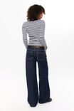 Riri Scoop Neck Long Sleeve, NAVY LEAGUE STRIPE - alternate image 3