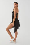 Becky Strapless Dress, BLACK - alternate image 3