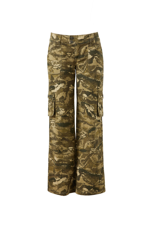 Gia Cargo Pant, TRUE CAMO