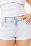Cuffed Denim Short, JERSEY BLUE - alternate image 4