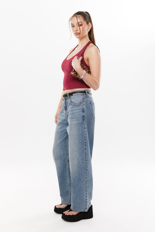 Luxe Halter Top, WILD BERRY