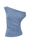 Soft Mia Ruched Top, FROST BLUE - alternate image 6