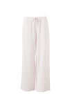Henley Relaxed Linen Pant, GRAPEFRUIT PINK STRIPE - alternate image 6