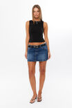 Olympia Backless Tank, BLACK - alternate image 3