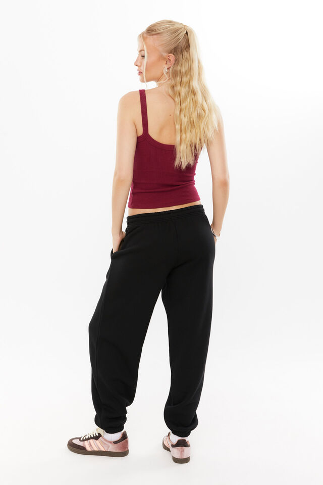 Sky Jogger Track Pant, BLACK