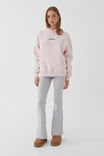 Paige Oversized Printed Hoodie, GLOSS PINK/AMORE - alternate image 4