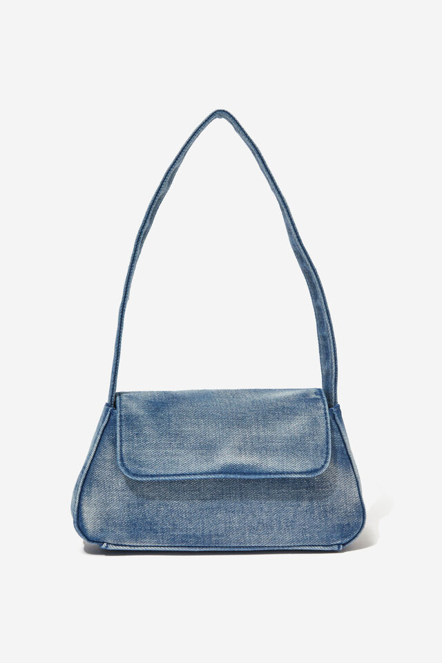 Rachelle Shoulder Bag, BLUE DENIM