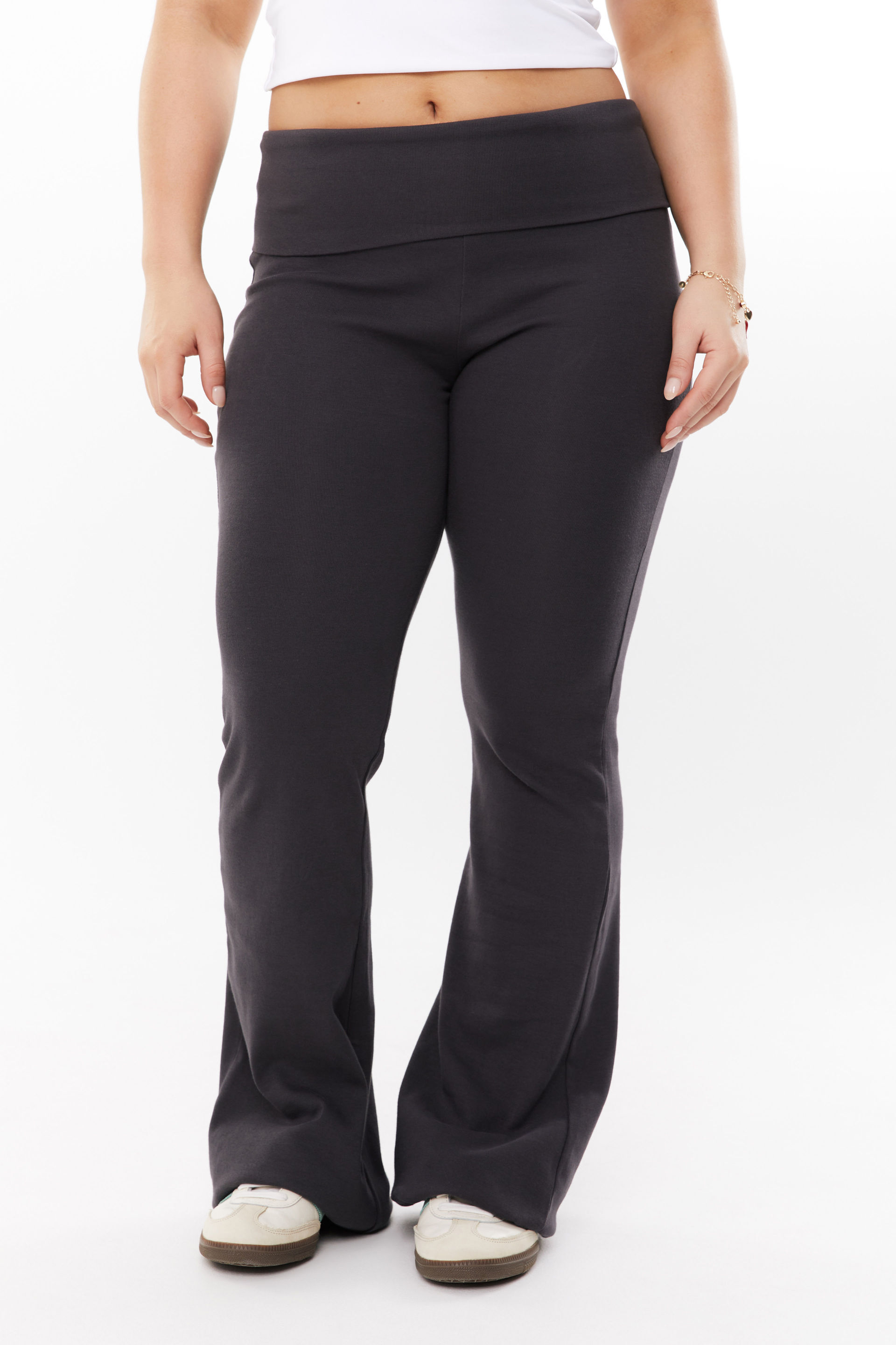 Gaiam bootcut yoga pants top