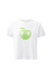 Green Apple Graphic Tee, WHITE/GREEN APPLE - alternate image 6