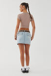 Luxe Cropped Short Sleeve Top, TOFFEE TAUPE - alternate image 3